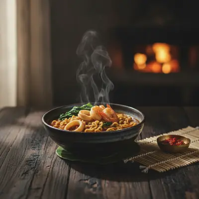 Javanese Seafood Noodle Stew