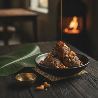 Es Krim Kopi Tubruk, Mete Karamel