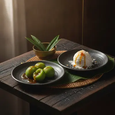 Klepon Lava, Es Krim Santan