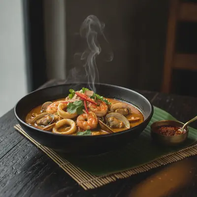 Laksa Laut Santan Bakar