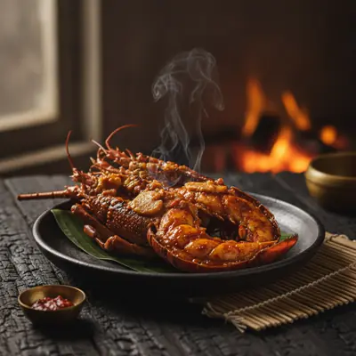 Lobster Karang Bakar Rica Halus